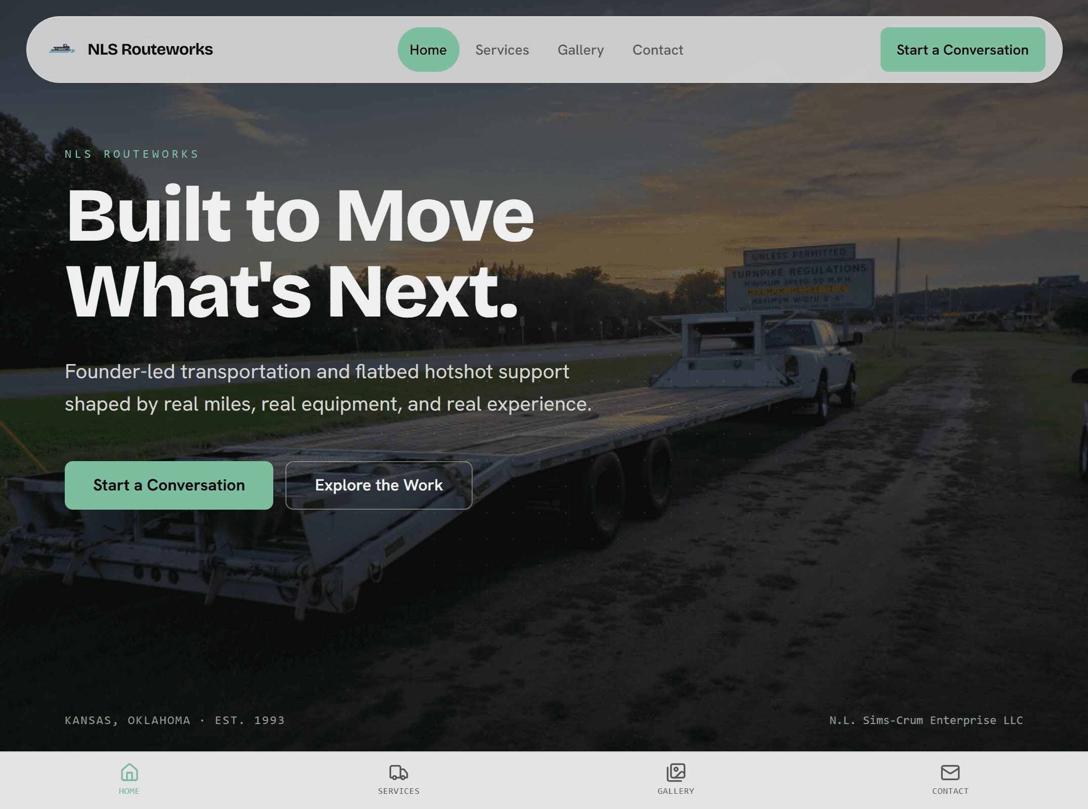 NLS Routeworks example